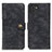 Leather Case Stands Flip Cover Holder A04D for Samsung Galaxy A03 Black