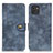 Leather Case Stands Flip Cover Holder A04D for Samsung Galaxy A03 Blue