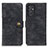 Leather Case Stands Flip Cover Holder A04D for Samsung Galaxy A05s Black