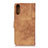 Leather Case Stands Flip Cover Holder A04D for Samsung Galaxy M02 Brown
