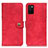 Leather Case Stands Flip Cover Holder A04D for Samsung Galaxy M02s Red