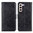 Leather Case Stands Flip Cover Holder A04D for Samsung Galaxy S22 Plus 5G