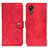 Leather Case Stands Flip Cover Holder A04D for Samsung Galaxy XCover 5 SM-G525F Red