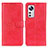 Leather Case Stands Flip Cover Holder A04D for Xiaomi Mi 12 5G Red