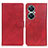 Leather Case Stands Flip Cover Holder A05D for Huawei Nova 11i Red