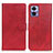 Leather Case Stands Flip Cover Holder A05D for Motorola Moto Edge 30 Lite 5G Red