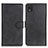 Leather Case Stands Flip Cover Holder A05D for Nokia C2 2nd Edition