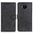 Leather Case Stands Flip Cover Holder A05D for Nokia C20 Plus Black