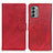 Leather Case Stands Flip Cover Holder A05D for Nokia G400 5G Red