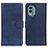 Leather Case Stands Flip Cover Holder A05D for Nokia X30 5G Blue