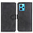 Leather Case Stands Flip Cover Holder A05D for Realme 9 Pro+ Plus 5G Black