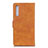 Leather Case Stands Flip Cover Holder A05D for Samsung Galaxy A02 Brown