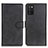 Leather Case Stands Flip Cover Holder A05D for Samsung Galaxy A02s Black