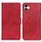 Leather Case Stands Flip Cover Holder A05D for Samsung Galaxy A04E Red