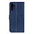 Leather Case Stands Flip Cover Holder A05D for Samsung Galaxy A32 4G Blue