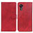 Leather Case Stands Flip Cover Holder A05D for Samsung Galaxy XCover 5 SM-G525F Red