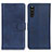 Leather Case Stands Flip Cover Holder A05D for Sony Xperia 10 III