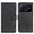 Leather Case Stands Flip Cover Holder A05D for Vivo X Note Black