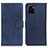 Leather Case Stands Flip Cover Holder A05D for Vivo Y01