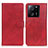 Leather Case Stands Flip Cover Holder A05D for Xiaomi Mi 13T 5G Red