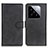 Leather Case Stands Flip Cover Holder A05D for Xiaomi Mi 14 Pro 5G Black