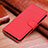 Leather Case Stands Flip Cover Holder A06D for Huawei Honor X6a