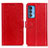 Leather Case Stands Flip Cover Holder A06D for Motorola Moto Edge S Pro 5G Red