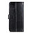 Leather Case Stands Flip Cover Holder A06D for Motorola Moto G100 5G Black