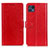 Leather Case Stands Flip Cover Holder A06D for Motorola Moto G50 5G Red