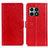 Leather Case Stands Flip Cover Holder A06D for OnePlus 10 Pro 5G Red