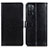 Leather Case Stands Flip Cover Holder A06D for Oppo A55 5G