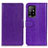Leather Case Stands Flip Cover Holder A06D for Oppo A94 5G Purple