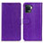 Leather Case Stands Flip Cover Holder A06D for Oppo Reno5 F Purple