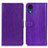 Leather Case Stands Flip Cover Holder A06D for Samsung Galaxy A03 Core Purple