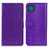 Leather Case Stands Flip Cover Holder A06D for Samsung Galaxy A22 5G Purple