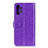 Leather Case Stands Flip Cover Holder A06D for Samsung Galaxy A32 4G Purple