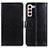 Leather Case Stands Flip Cover Holder A06D for Samsung Galaxy S22 Plus 5G