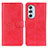 Leather Case Stands Flip Cover Holder A07D for Motorola Moto Edge 30 Pro 5G Red