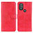 Leather Case Stands Flip Cover Holder A07D for Motorola Moto G Power (2022) Red