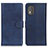 Leather Case Stands Flip Cover Holder A07D for Nokia C02