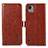 Leather Case Stands Flip Cover Holder A07D for Nokia C110