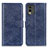 Leather Case Stands Flip Cover Holder A07D for Nokia C210 Blue