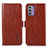 Leather Case Stands Flip Cover Holder A07D for Nokia G310 5G