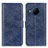 Leather Case Stands Flip Cover Holder A07D for Nokia X100 5G Blue