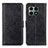 Leather Case Stands Flip Cover Holder A07D for OnePlus 10 Pro 5G Black