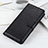 Leather Case Stands Flip Cover Holder A07D for OnePlus 9 Pro 5G Black