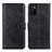 Leather Case Stands Flip Cover Holder A07D for Samsung Galaxy A02s Black