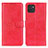 Leather Case Stands Flip Cover Holder A07D for Samsung Galaxy A03 Red