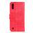 Leather Case Stands Flip Cover Holder A07D for Samsung Galaxy M01 Red