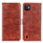 Leather Case Stands Flip Cover Holder A07D for Wiko Y82